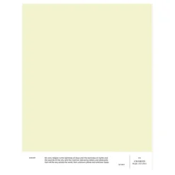 Cover Story Interior paint, 9 L, 031 CHARLES - bright cold yellow