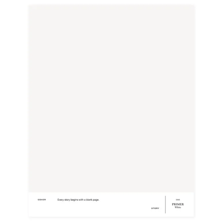 Cover Story Interior paint, 3,6 L, 000 PRIMER - white