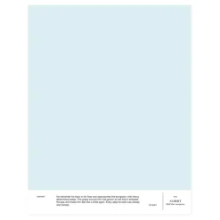 Cover Story Interior paint, 9 L, 015 ALBERT - mid blue-turquoise