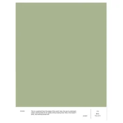 Cover Story Interior paint, 9 L, LB4 JILL - sage green