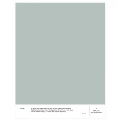 Cover Story Interior paint, 9 L, 017 MAGGIE - dusty water green