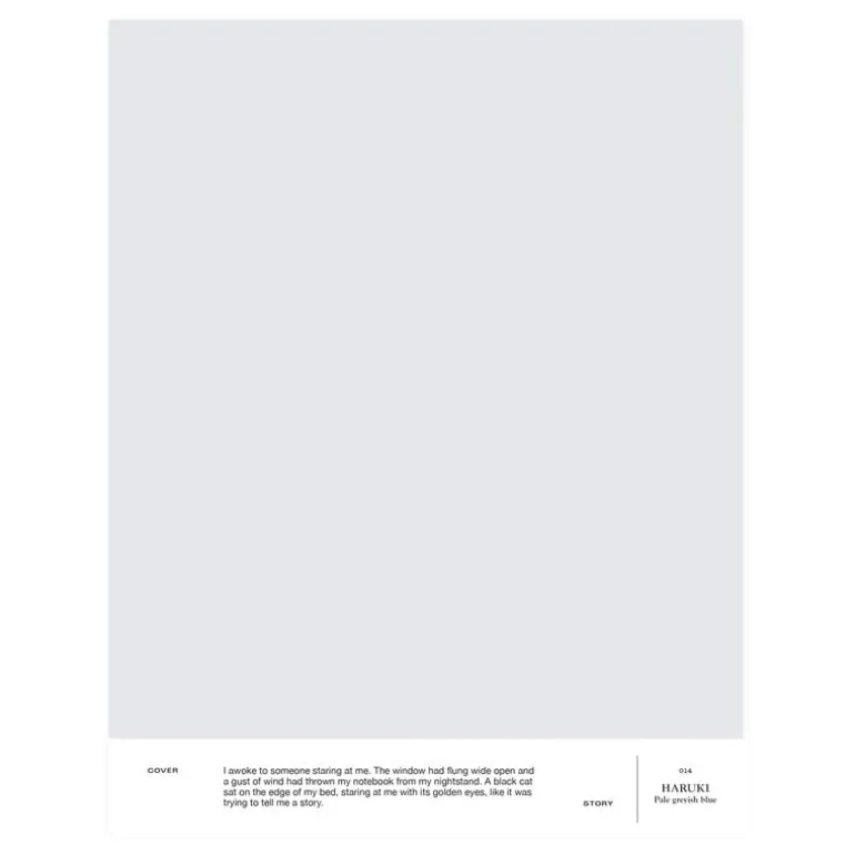 Cover Story Interior paint, 9 L, 014 HARUKI - pale cold grey