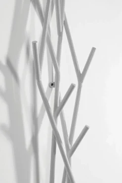 Covo Latva wall coat rack, white