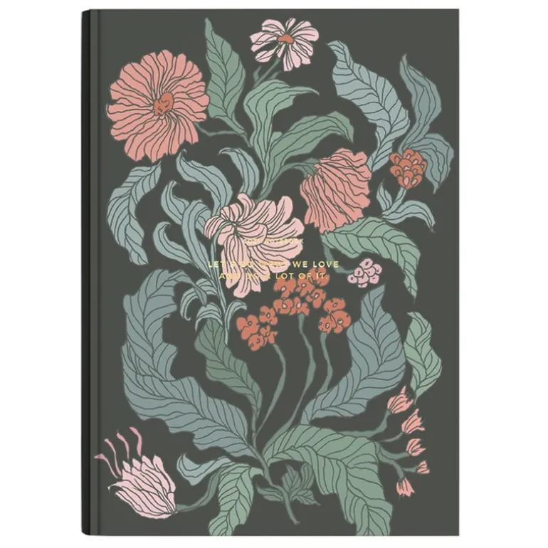 Cozy Publishing Cozy Flower notebook, desert rose