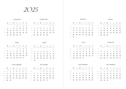 Cozy Publishing Cozy Planner 2025, green stripes