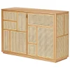 Design House Stockholm Air sideboard, oak - cane