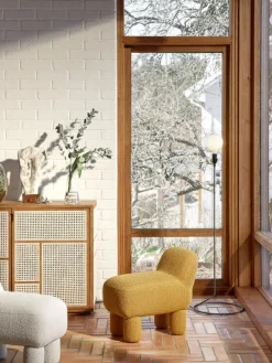 Design House Stockholm Air sideboard, oak - cane