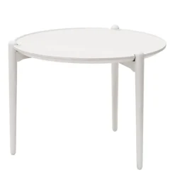 Design House Stockholm Aria coffee table, 60 cm, high, white
