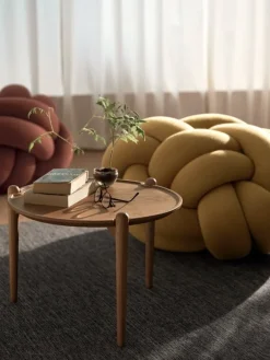 Design House Stockholm Aria coffee table, 50 cm, low, oak