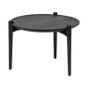 Design House Stockholm Aria coffee table, 50 cm, low, black