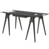 Design House Stockholm Arco desk with drawer, black
