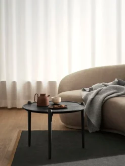 Design House Stockholm Aria coffee table, 60 cm, high, black