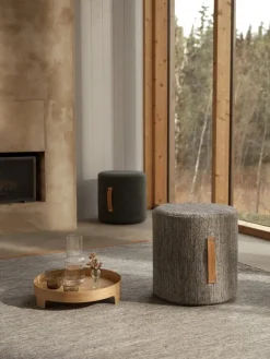 Design House Stockholm Björk rug, bright grey