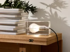 Design House Stockholm Block Lamp, black cord