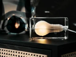 Design House Stockholm Block Lamp, black cord