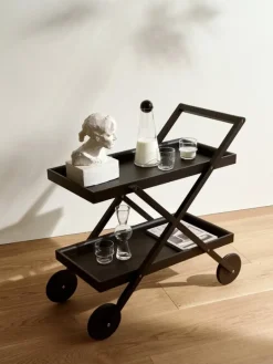 Design House Stockholm Exit trolley, black