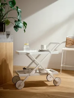 Design House Stockholm Exit trolley, white