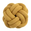 Design House Stockholm Knot cushion, yellow