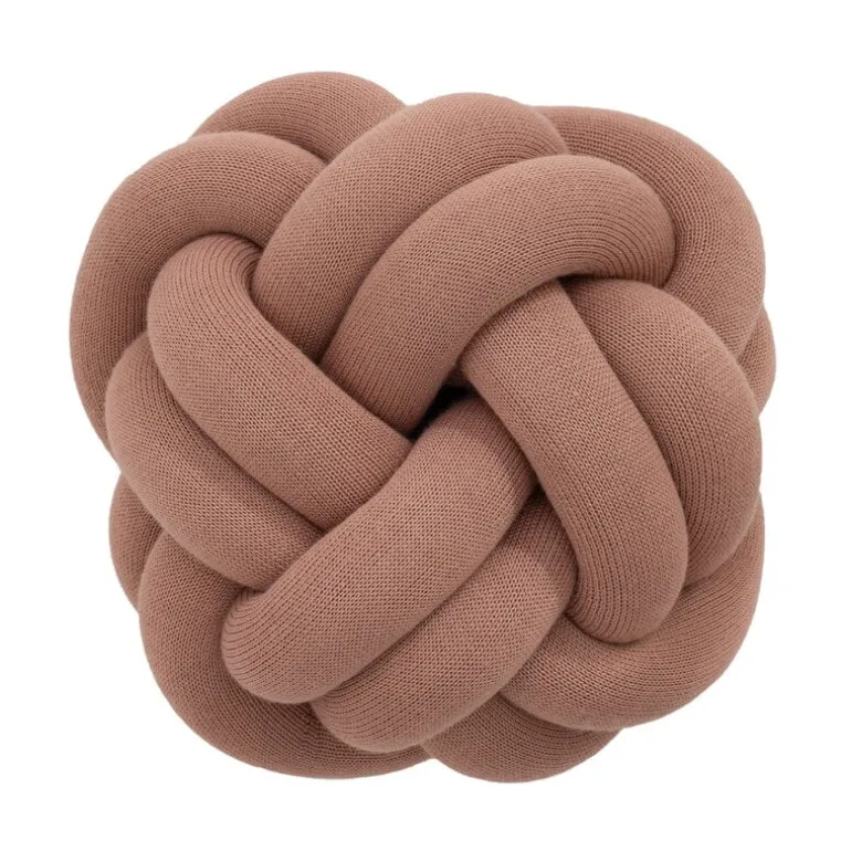 Design House Stockholm Knot cushion, dusty pink