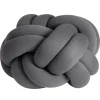 Design House Stockholm Knot cushion, XL, grey