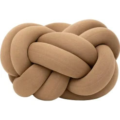 Design House Stockholm Knot cushion, XL, camel