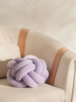 Design House Stockholm Knot cushion, lilac