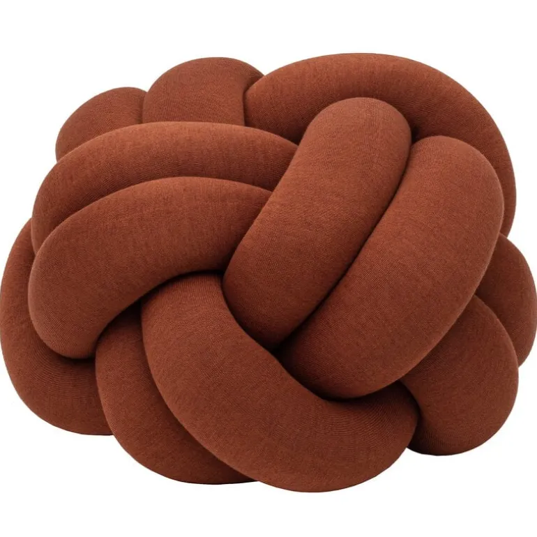 Design House Stockholm Knot cushion, XL, ochre