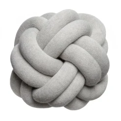 Design House Stockholm Knot cushion, white - grey