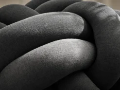 Design House Stockholm Knot cushion, XL, forest green