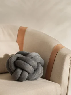Design House Stockholm Knot cushion, grey