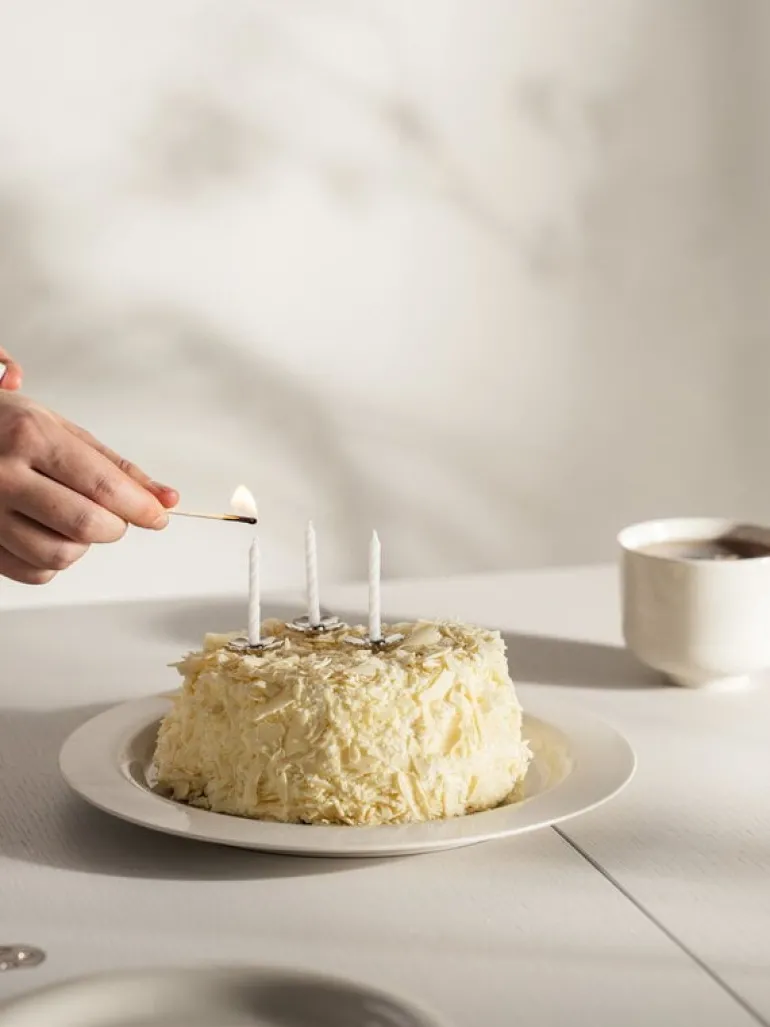 Design House Stockholm Me To You candle holder, brass