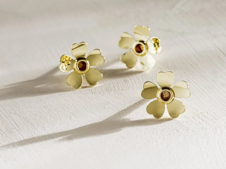 Design House Stockholm Me To You candle holder, 3 pcs, brass