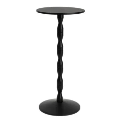 Design House Stockholm Pedestal sidetable, black