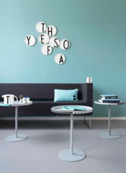 Design Letters Arne Jacobsen porcelain cup, white, A-Z