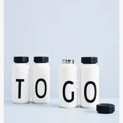 Design Letters Arne Jacobsen thermo bottle, A-Z