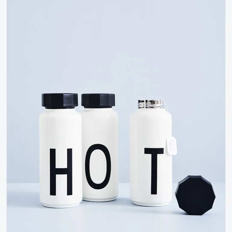 Design Letters Arne Jacobsen thermo bottle, A-Z