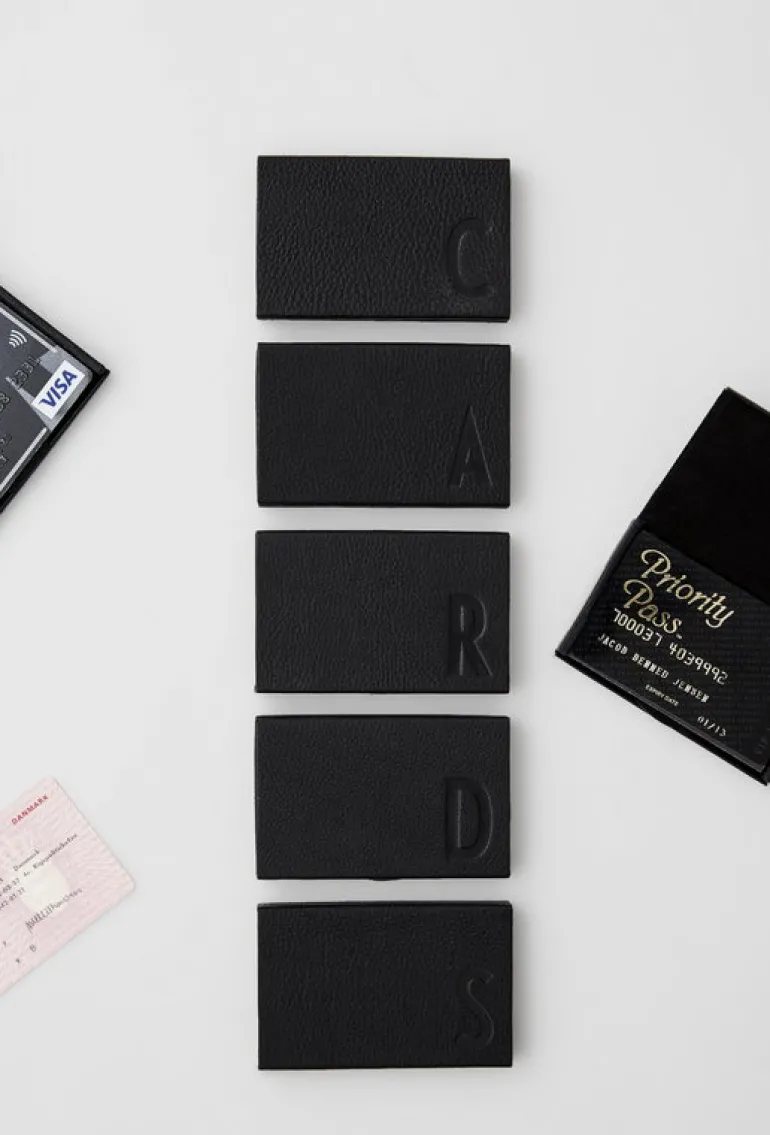 Design Letters Card holder, A-Z