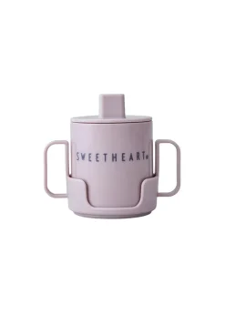 Design Letters Drink lid for Tritan glass or cup, lavender