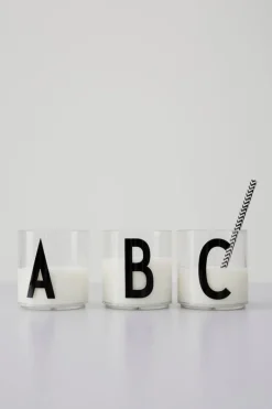 Design Letters Kids drinking glass, A-Z