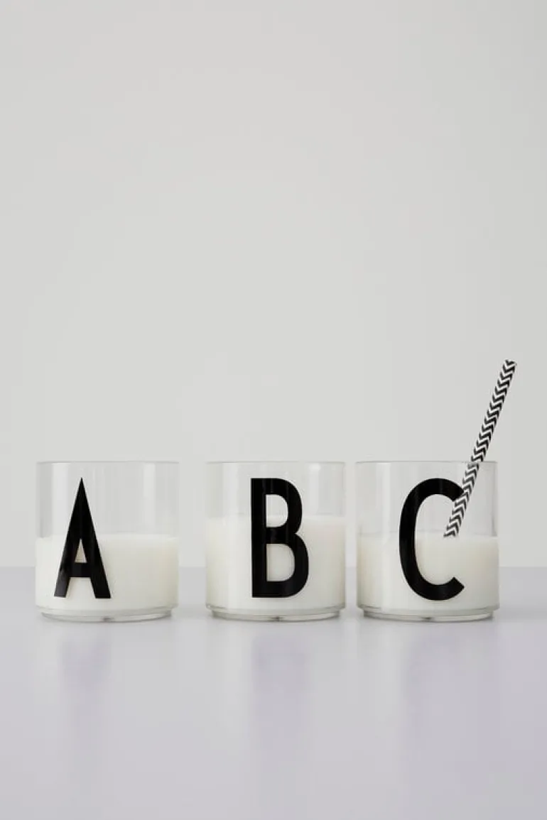 Design Letters Kids drinking glass, A-Z