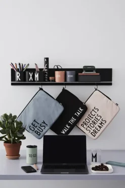 Design Letters MyCover iPhone cover, black, A-Z