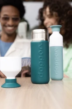 Dopper Dopper drinking bottle 0,35 L, insulated, bottlenose blue