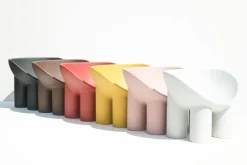 Driade Roly Poly armchair, peat