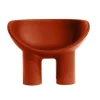 Driade Roly Poly armchair, red brick