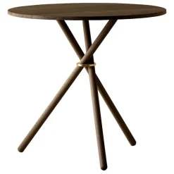 Eberhart Furniture Aldric dining table, 80 cm, dark oak