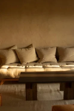 Eberhart Furniture Arnold coffee table, dark concrete - dark oak