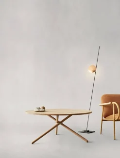 Eberhart Furniture Bertha coffee table, 90 cm, light oak