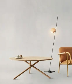 Eberhart Furniture Edda coffee table, 105 cm, light oak