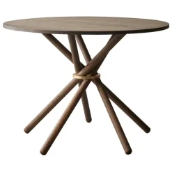 Eberhart Furniture Hector dining table, 105 cm, dark oak