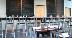 Emeco 1006 Navy chair, brushed aluminium